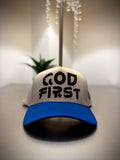 GOD FIRST BLUE